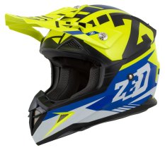 přilba X1.9 TARGA, ZED (žlutá fluo/modrá/černá/bílá) 2025