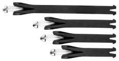 sada přezek pro boty TECH 7 2025 a dále, ALPINESTARS (černé)