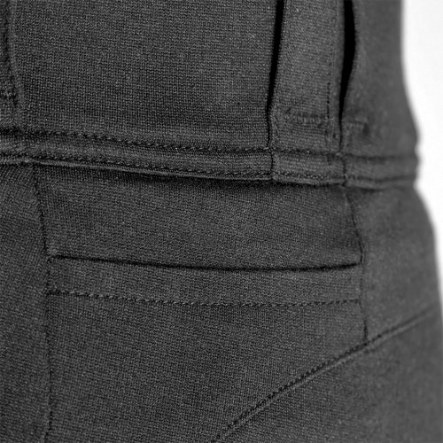 ZKRÁCENÉ kalhoty SUPER LEGGINGS 2.0, OXFORD, dámské (legíny s Kevlar® podšívkou, černé)