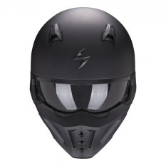Moto přilba SCORPION COVERT-X solid černá matná