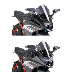 PUIG plexi štít Z-Racing KTM 125/390 RC (14-21). Tmavý kouřový
