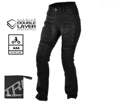 Dámské džíny Trilobite Parado doublelayer AAA regular fit black level 2