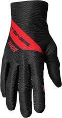 Cyklistické pánské rukavice Thor Intense Dart MTB černo/červené