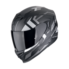Moto přilba EXO-520 EVO AIR SENSUS matná černo/stříbrná