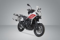 TRAX ADV sada kufrů. Stříbrné. 45/45 l. Moto Morini X-Cape 650 (21-).