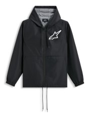 Bunda SPEEDER CHROMIUM WINDBREAKER, ALPINESTARS (černá/bílá)