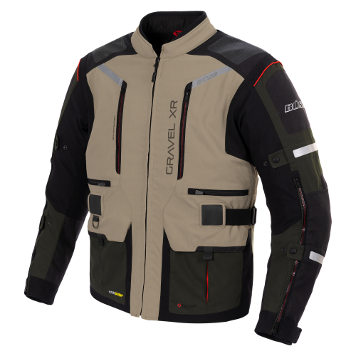 BÜSE Gravel XR textilní enduro bunda pánská černá - Barva: černá, Velikost: 52
