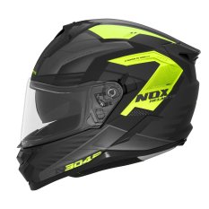 přilba N304S CARVER, NOX (černá matná,žlutá) 2024