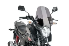 PUIG plexi štít New Generation Sport Honda CB 125F (15-22). Tmavě kouřový
