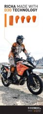 Moto kalhoty RICHA COOL SUMMER černo/šedé