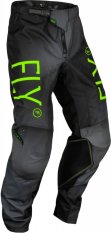 kalhoty KINETIC PRODIGY, FLY RACING - USA dětské (černá/neon zelená/modrá)