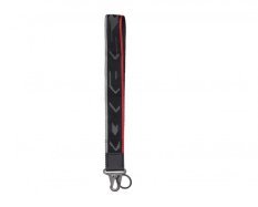 klíčenka KEY HOLDER SHORT, SPIDI (černá/šedá)