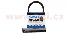 zámek U profil Shackle 12, OXFORD (šedý/černý, 245 x 190 mm, průměr čepu 12 mm)