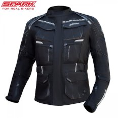 Pánská textilní moto bunda SPARK PACER, Black