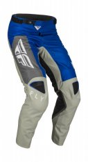 kalhoty KINETIC JET, FLY RACING - USA 2023 (modrá/šedá/bílá)
