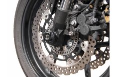 Padací protektory černé na přední osu Kawasaki Versys (10-14)