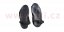 návleky na boty s podrážkou, NOX/4SQUARE (černá, reflexní prvky)