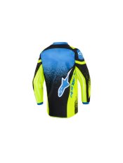dres RACER NOMUR KIDS, ALPINESTARS, dětské (tmavě modrá/žlutá fluo/černá) 2026