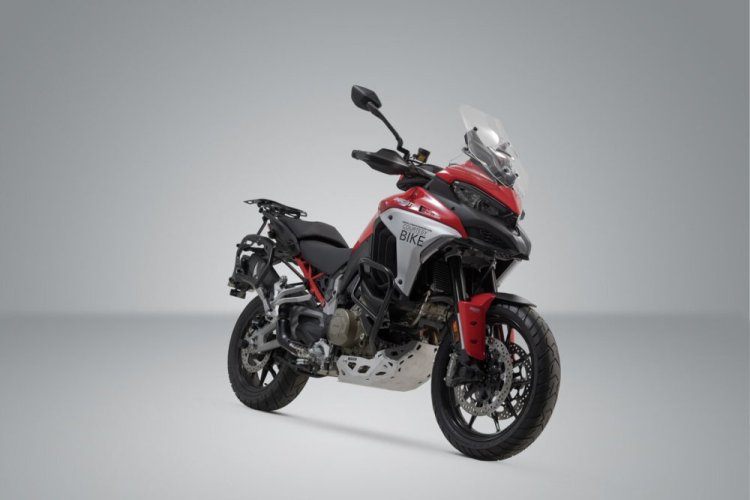 Boční nosiče PRO Ducati Multistrada V4 (20-24), Sport/GT/Rally (20-) - černé