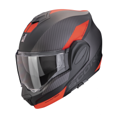 Moto přilba SCORPION EXO-TECH EVO TEAM matná černo/stříbrno/červená
