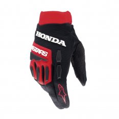rukavice FULL BORE HONDA kolekce, ALPINESTARS (červená/černá) 2024