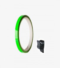 Linka na ráfek PUIG 4542V fluorescentní zelená 7mm x 6m (s aplikátorem)