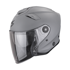 Moto přilba SCORPION EXO-GT JET solid matná cementově šedá