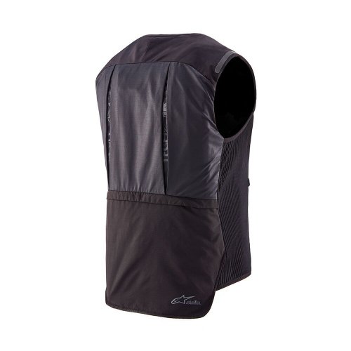 airbagová vesta STELLA TECH-AIR®3 system, ALPINESTARS, dámská (černá/tmavě šedá)