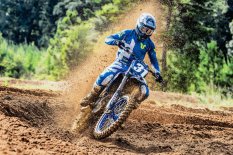 Dres cross enduro THOR LAUNCHMODE Forge modré