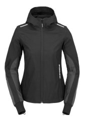 bunda HOODIE ARMOR LIGHT LADY 2023, SPIDI, dámská (černá)