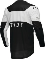 Dres cross enduro THOR LAUNCHMODE Storm černo/bílé