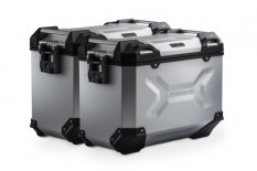 TRAX ADV sada bočních kufrů silver. 45/45 l. Suzuki V-Strom 1000 (14-)