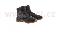 boty CR-6 DRYSTAR RIDING SHOES 2020, ALPINESTARS (černá/šedá maskáčová)