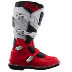 GAERNE GX1 Crossstiefel červená / bílá