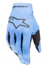 rukavice RADAR, ALPINESTARS (světle modrá/černá) 2024