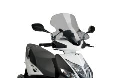 Plexi štít PUIG 20528H CITY TOURING kouřová