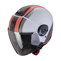 Moto přilba SCORPION EXO-CITY II VEL matná šedo/červená