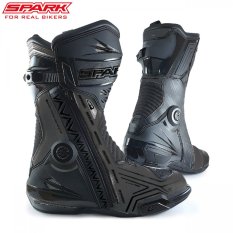 Cestovní moto boty Spark Aventador černé
