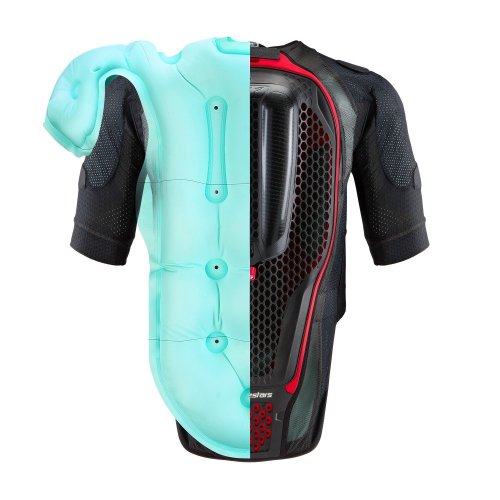 airbagová vesta TECH-AIR®7X system, ALPINESTARS (černá/červená)