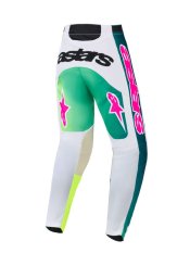 Kalhoty RACER PORTL, ALPINESTARS (zelená/bílá/černá) 2026