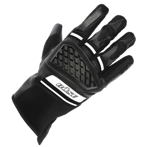 BÜSE Braga Cross rukavice pánské černá / bílá - Barva: černá / bílá, Velikost: 8