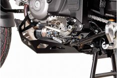 Kryt motoru v barvě černé / stříbrné. Suzuki DL650 (11-) / XT (15-)