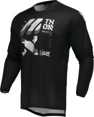 Dres cross enduro THOR LAUNCHMODE Brave černé