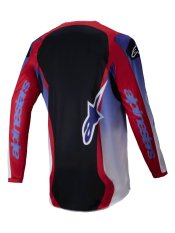 dres FLUID WURX, ALPINESTARS (fialová/červená) 2025