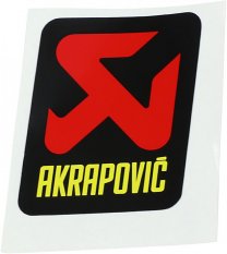 NÁLEPKA AKRAPOVIC H/R AL