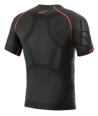 termoprádlo s krátkým rukávem RIDE TECH SUMMER 2021, ALPINESTARS (černá/červená)