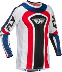 dres LITE, FLY RACING - USA 2026 (červená/bílá/modrá)