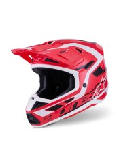 Přilba SM7 DEED, ALPINESTARS (červená/černá/bílá) 2026