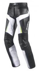 Dámské kožené moto kalhoty SPARK LINA, fluo