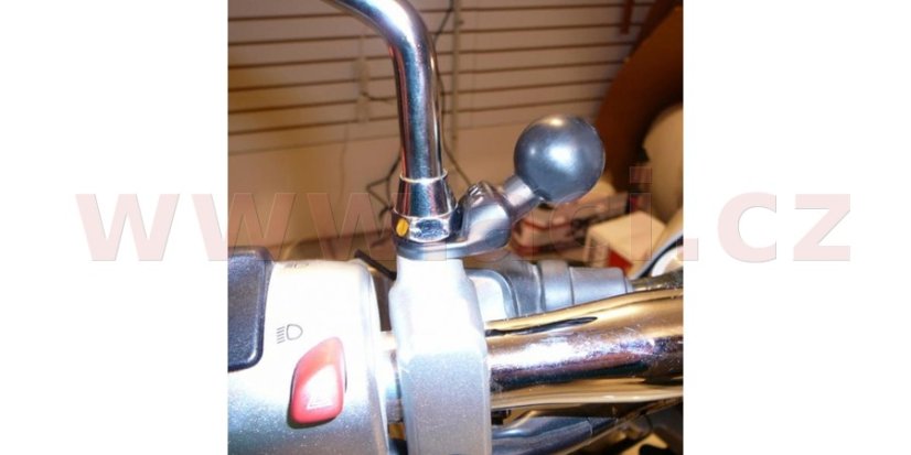 úchyt na motorku na zpětné zrcátko s průměrem do 9 mm, s 1" čepem, RAM Mounts